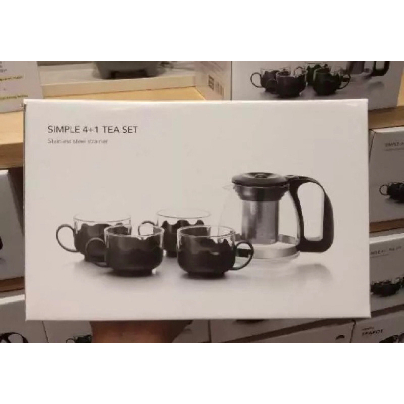 Teapot Miniso 4+1 Tea Set