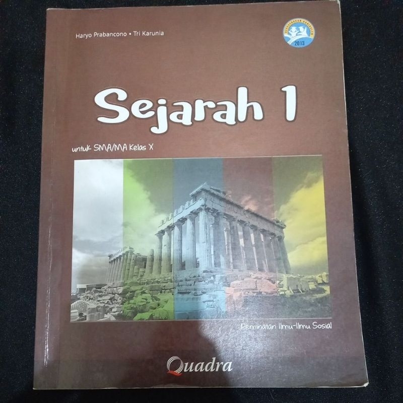 

Buku Paket Sejarah Kelas 1 SMA / MAN (Kelas 10) I Quadra I K13 I Buku Paket I Buku Sekolah I Buku preloved