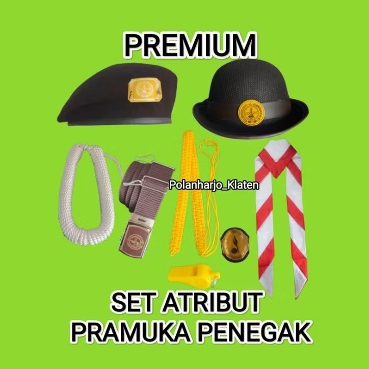 Set Perlengpakan Pramuka Penegak PREMIUM / Set Atribut Pramuka Penegak