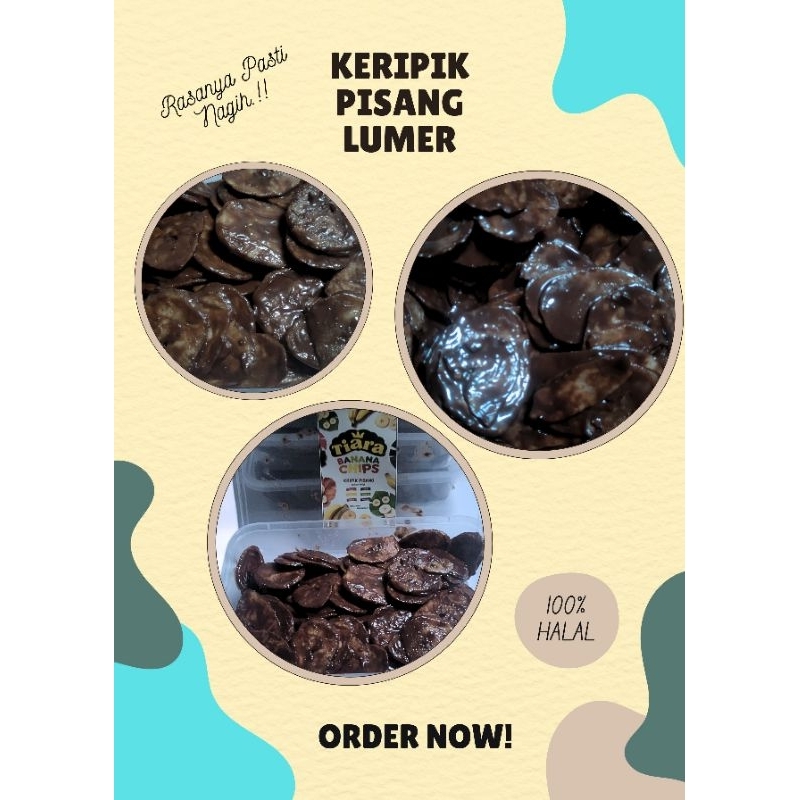 

Keripik Pisang Lumer dengan Varian Rasa Coklat & Pisang