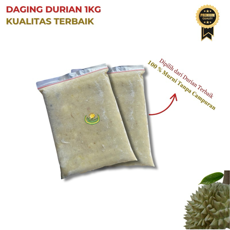 

Daging Durian Murni 1 KG