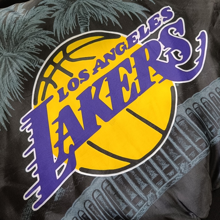 Varsity Jacket LA LAKERS by CHALK LINE  size L