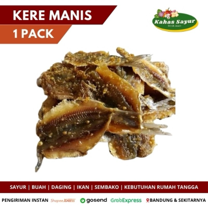 

Ikan Asin Kere Manis 1 Pack