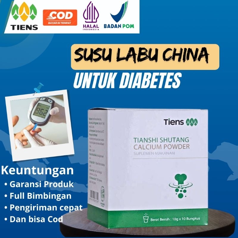 

Extract Labu China Fitofarmaka OBAT TCM CHINA DIABETES - Susu Labu Dari China SHUTANG CALSIUM POWDER Original