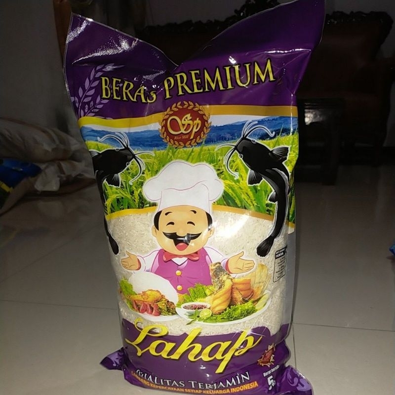 

Beras lahap kemasan 5kg