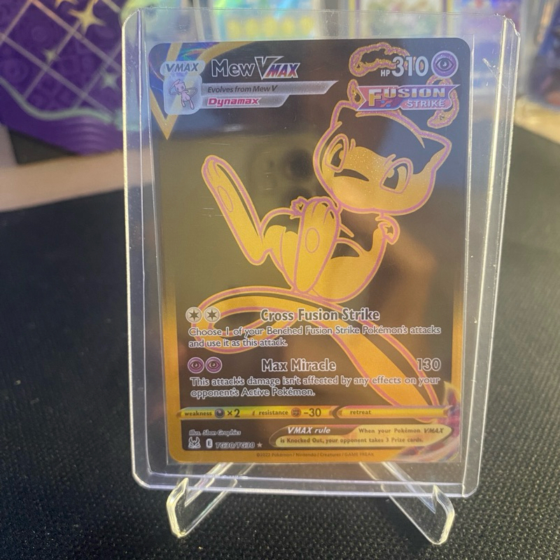 Mew VMax UR TG30/TG30 TCG Pokemon Lost Origin