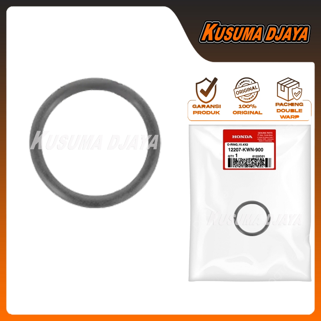 O-RING JOINT PIPA T HOSE WATER RADIATOR 15.4X2 VARIO ADV PCX 125 150 160 ORIGINAL AHM 12207KWN900