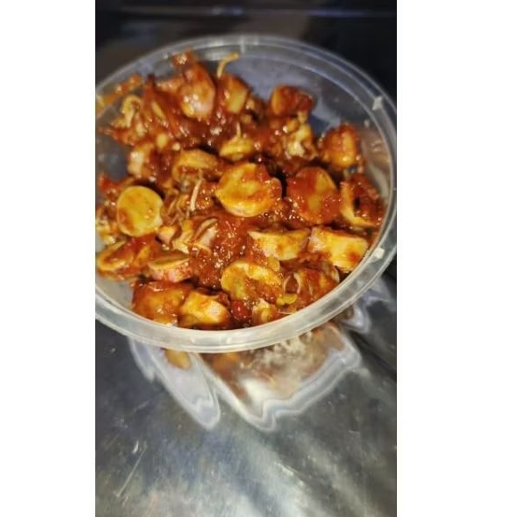 

Cumi balado/cumi asin balado)/sambal cumi best seller
