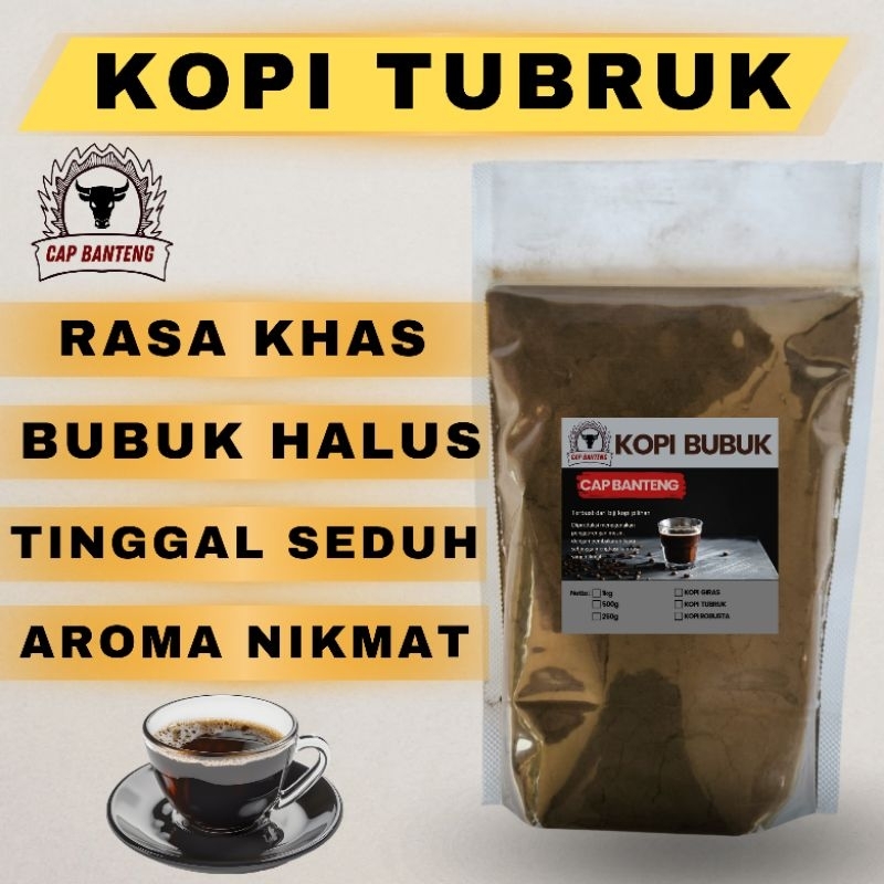 

Kopi Tubruk 500gram