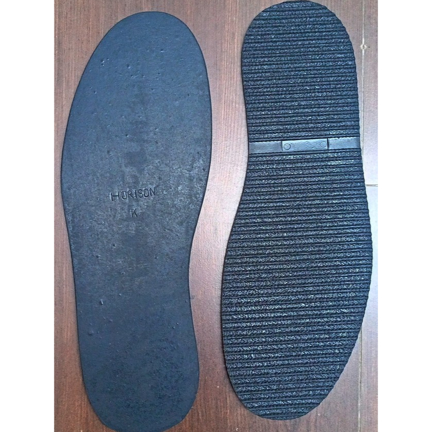 Outsole Sol Potong Sepatu Sandal Alas Bawah Karet Mentah Rubber Horison