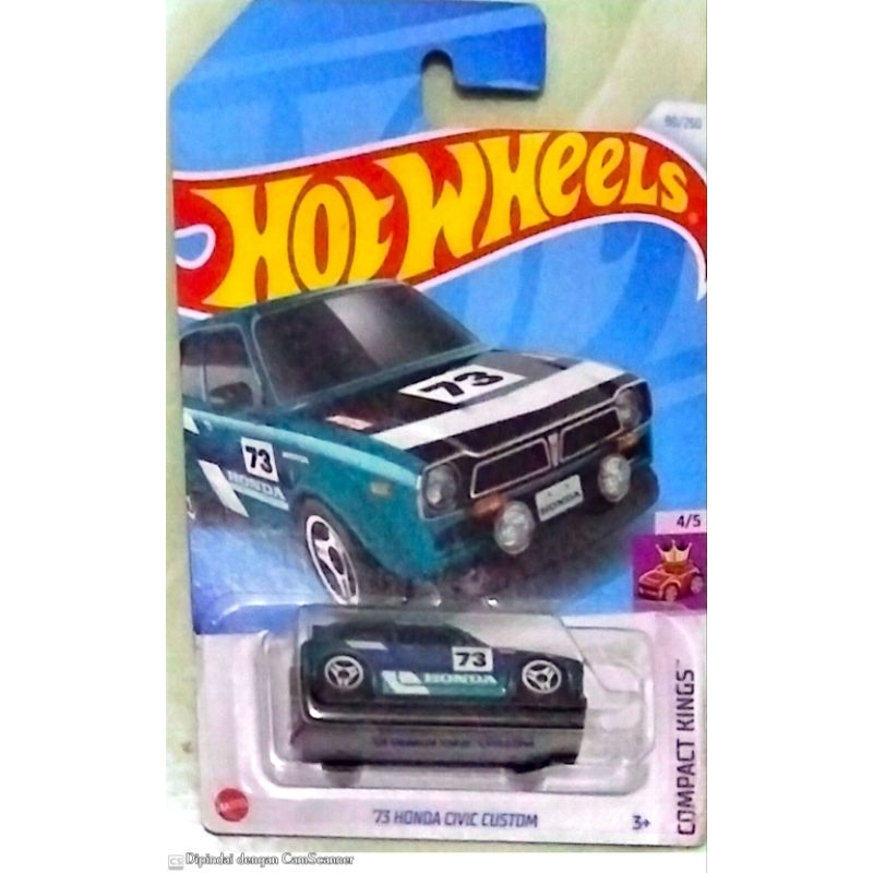 HOTWHEELS '73 HONDA CIVIC CUSTOM