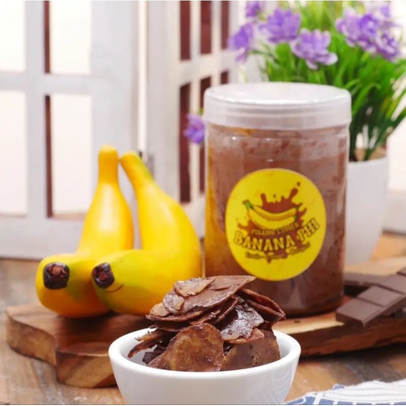 

Kripik banana Lumer banget 2 box ukuran 200gr