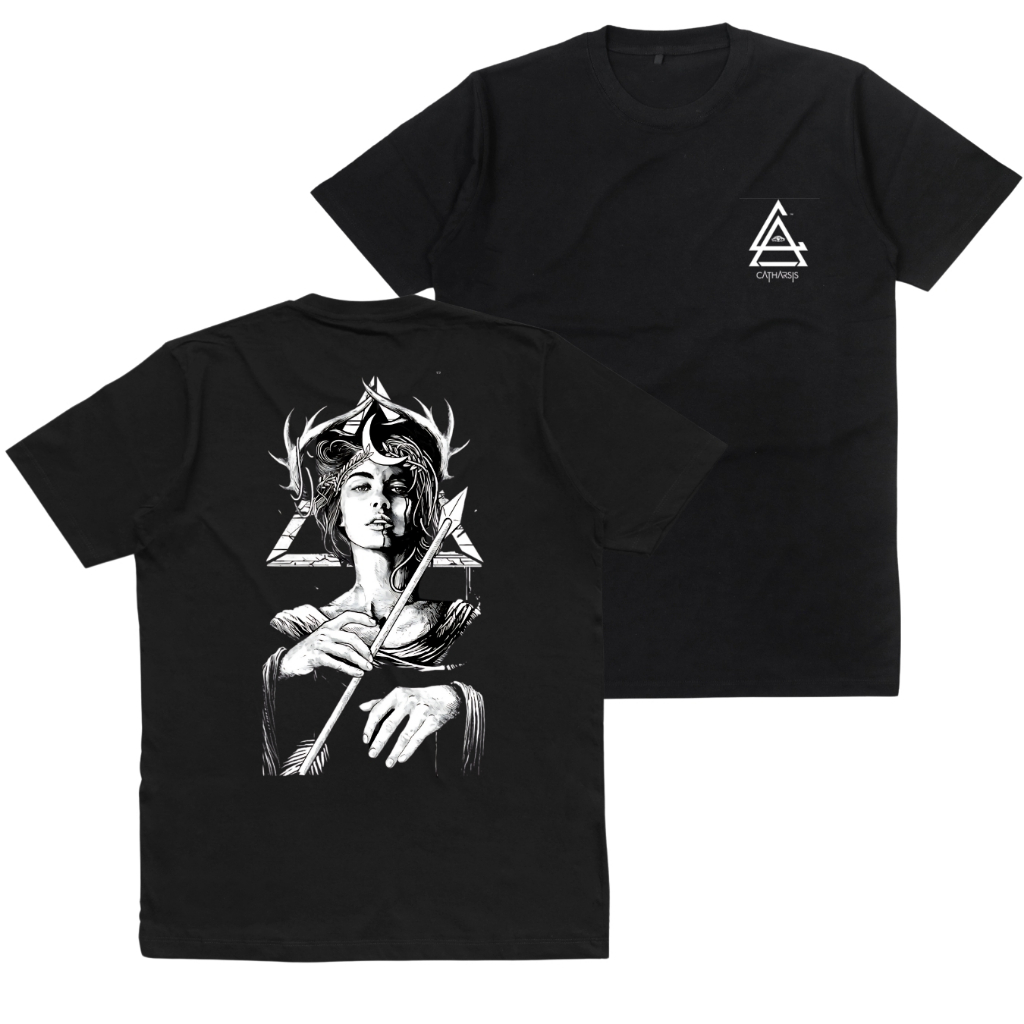 Kaos Catharsis Empire Artemis T shirt brand metal bimo pd premium cotton combed 24S
