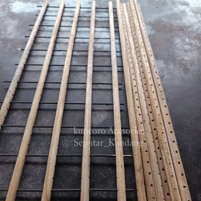 Sabuk Sangkar Burung Bulat Kayu Jati