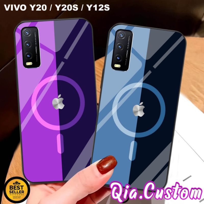Promo Case Glossy Vivo Y20 Y20s Y12s Terbaru , Case Glossy Kilau Vivo Y20 Y20s Y12s , pelindung Hp V