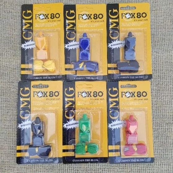 PLUIT FOX 80 CMG CLASIC+TALI PLUIT OLAHRAGA PLUIT PARKIR