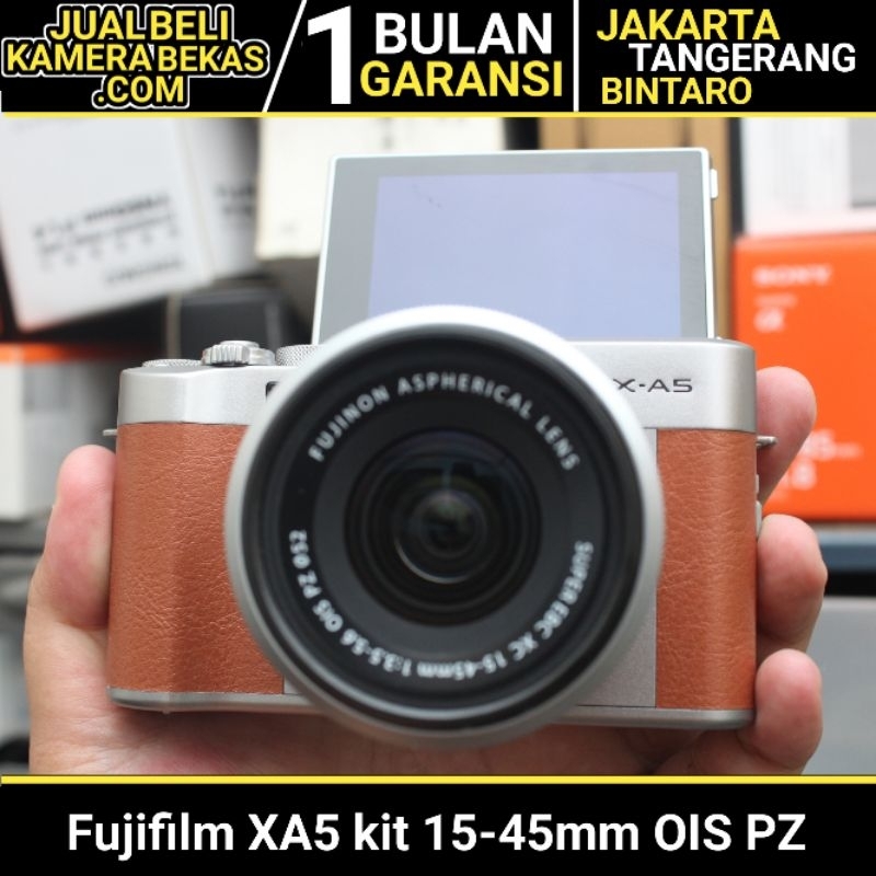 Fujifilm Xa5 kit 15-45mm OIS PZ BEKAS