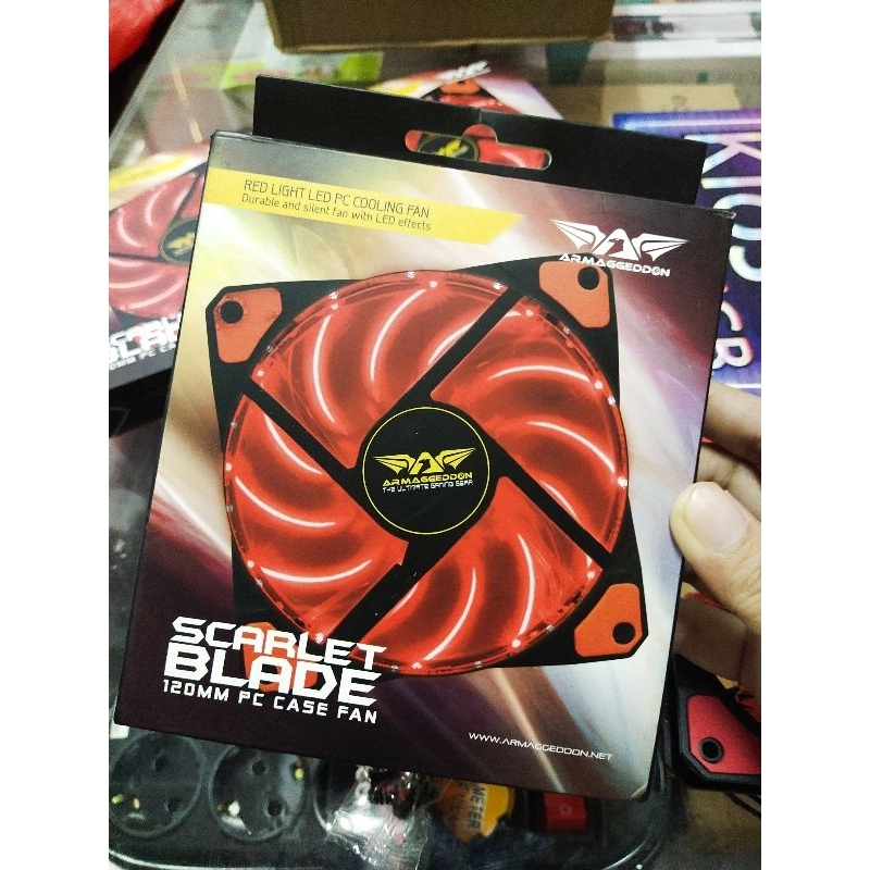Armaggeddon Scarlet Blade Red LED Fan