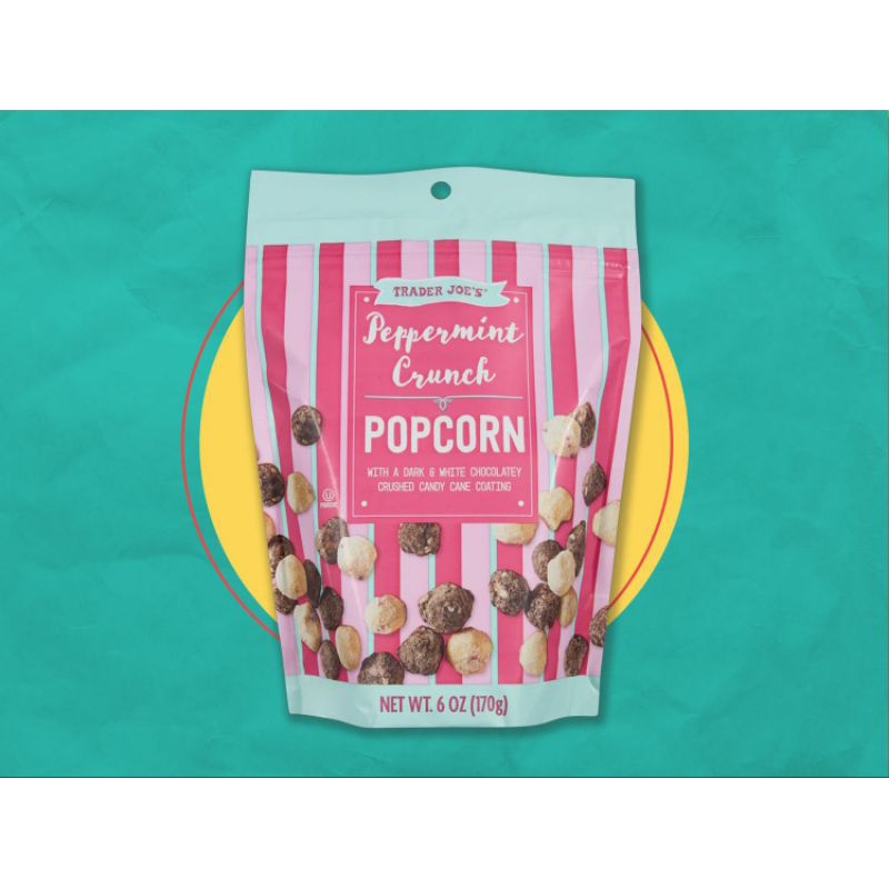 

Trader Joe's Peppermint Crunch Popcorn (170 gr)