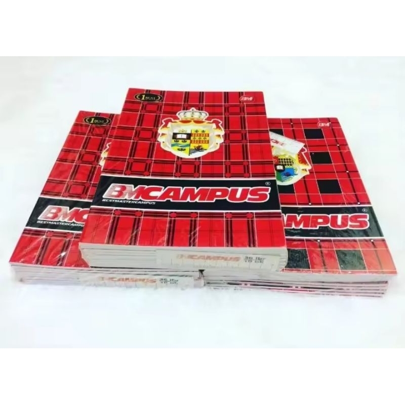 

COD BUKU TULIS BMCAMPUS ISI 36 LEMBAR/1 PACK 10 BUKU
