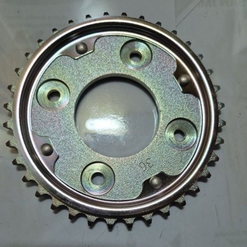 gear ger set ahm supra x125 injeksi supra x125 helm in 06401kyz900