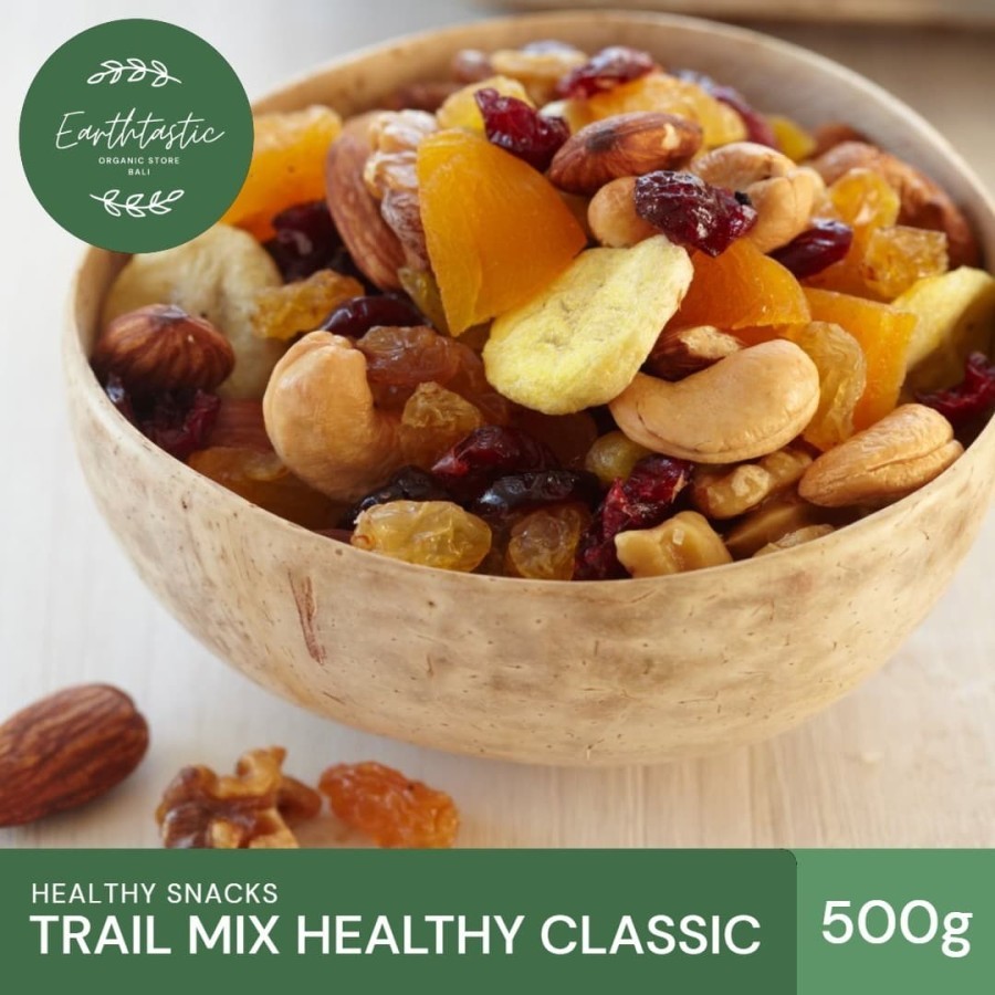 

Trail Mix Healthy Classic (Mixed Nuts, Dried Fruit, Seeds) 500g
