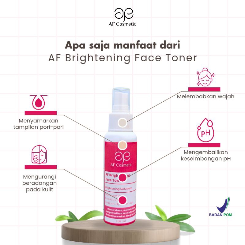 AF Brightening Face Toner