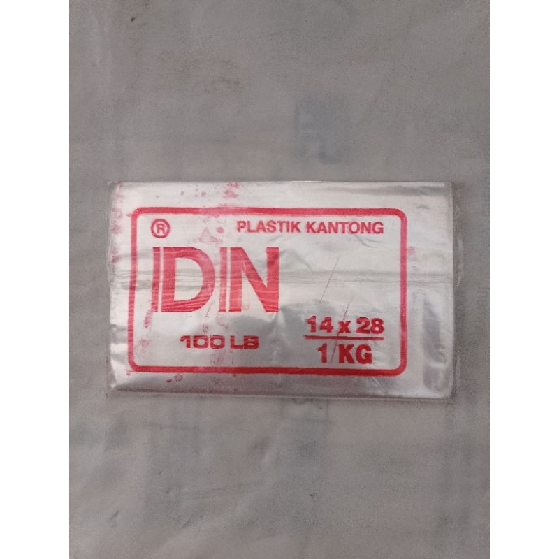 DN Plastik Kantong 14x28 1 kg 100 lbr
