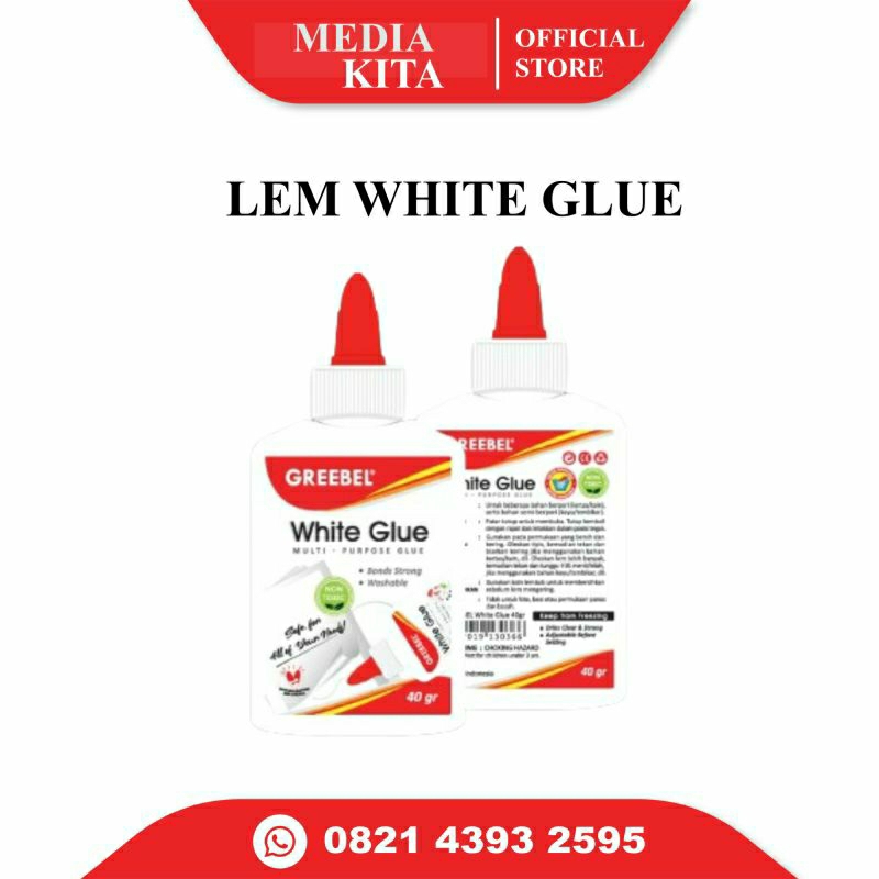 

Lem Putih Greebel 60gr