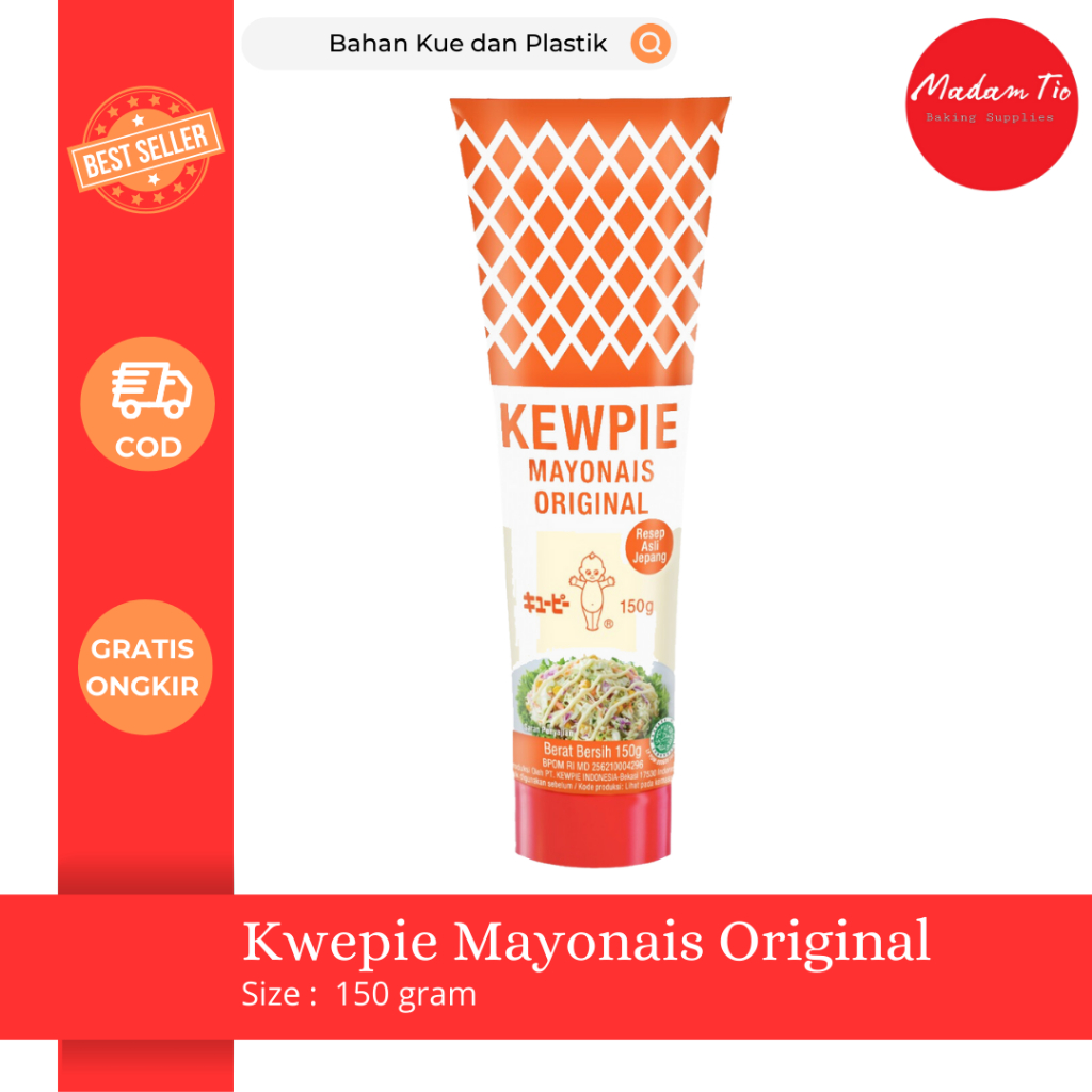 

Kwepie Mayonais Original 150gr 1pcs