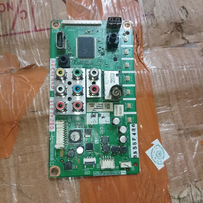 MB led tv Sharp 24le155m - mainboard tv - mesin tv led