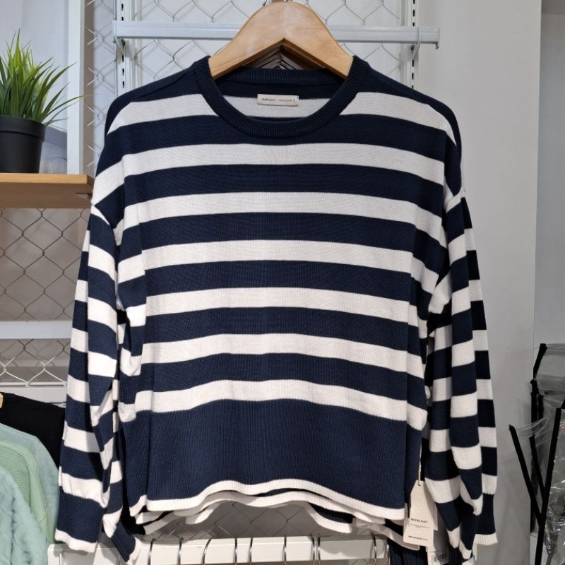 Greenlight Sweater Crewneck Rajut Wanita Original