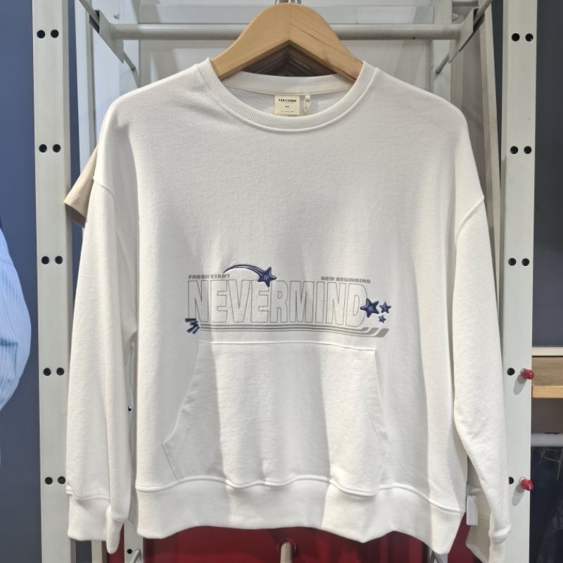 Jaket Wanita 3Second Sweater Crewneck Baby Terry Sasami Original