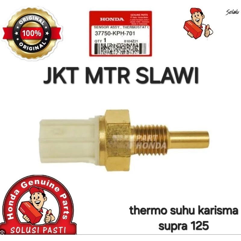 sensor assy, thermo suhu  EOT beat esp beat fi revo spacy fi  scoopy esp karisma,supra 125 ori honda