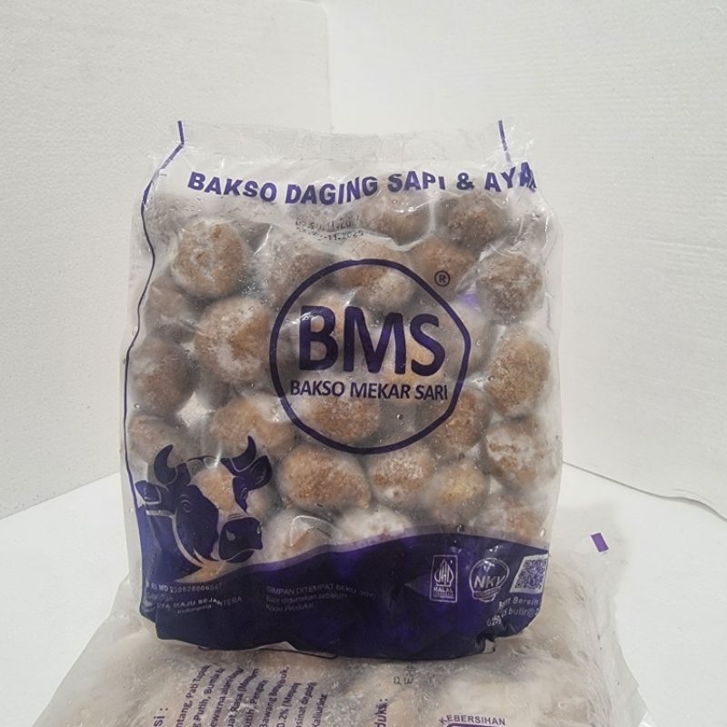 

BMS Bakso Daging Sapi & Ayam isi 50 pentol & Brekele
