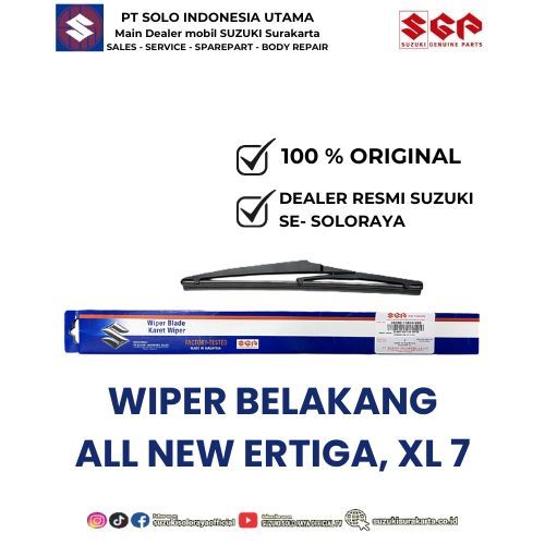 Wiper Belakang / Rear Wiper ALL New Ertiga, XL7 Original Asli SGP