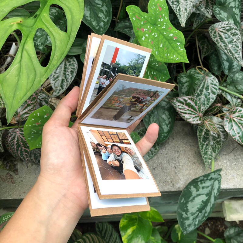 

polaroid popup card gift termasuk foto anniversary ulang tahun