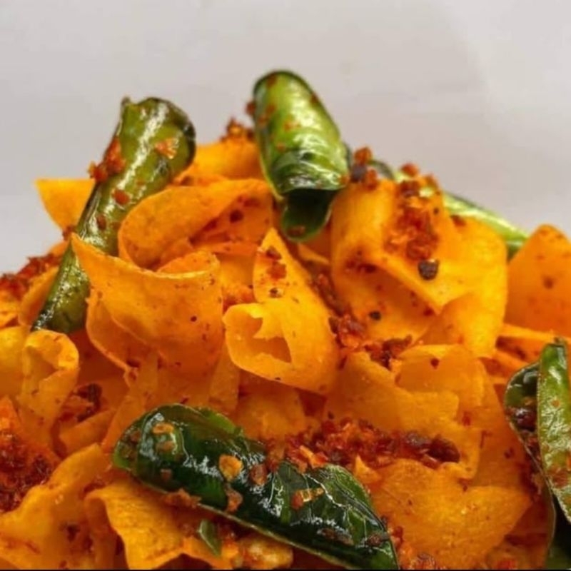

keripik singkong serut pedas 250gram