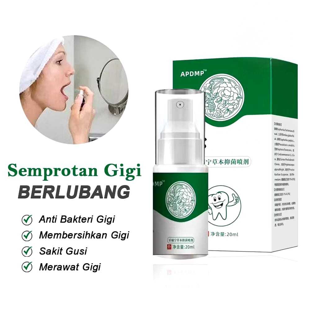 Obat Tetes Gigi Berlubang Ampuh Isi 20ml || Obat Tetes Gigi Ngilu Antibakteri Isi 20ml