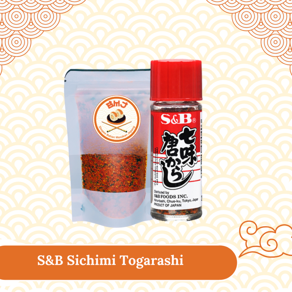 

S&B Nanami Togarashi 50 g & 15 g │ Shicimi Import Bubuk Cabai 7 Rempah Jepang │ Chili