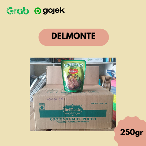 

Delmonte Saus Barbeque Pouch 250 Gram - 24 Pcs (1 Dus)
