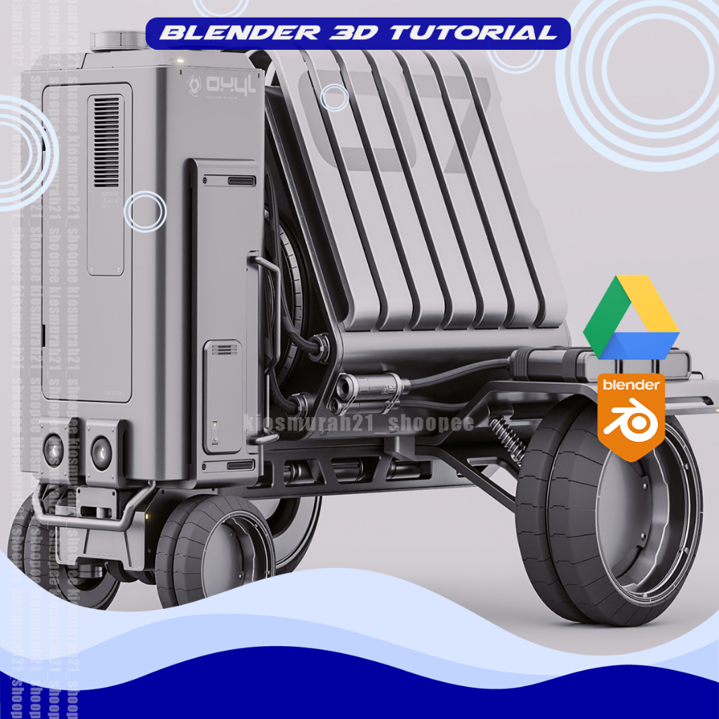 Blender 3D Tutorial Mobile Generator Tutorial in Blender