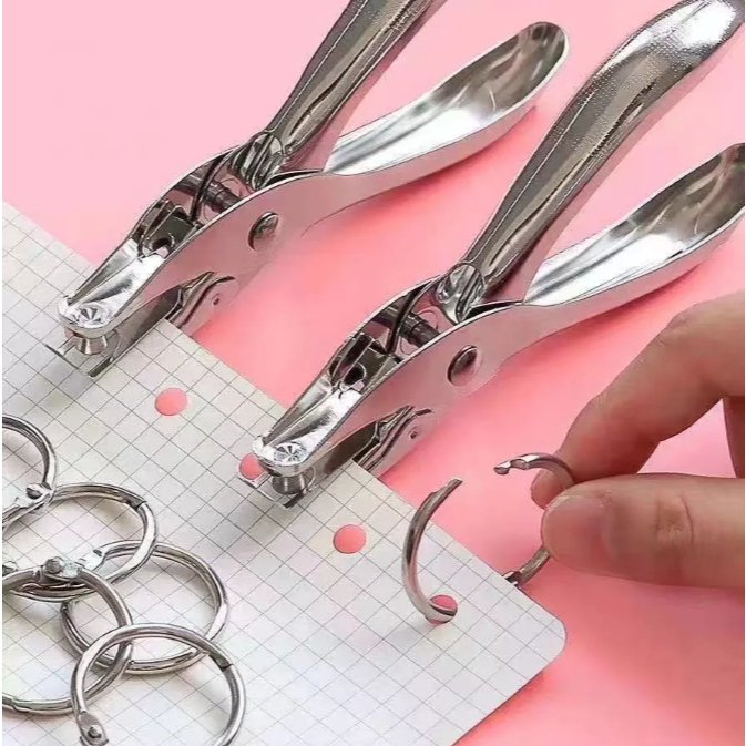 

Pembolong Kertas Satu Lubang One Hole Punch 3MM/6MM