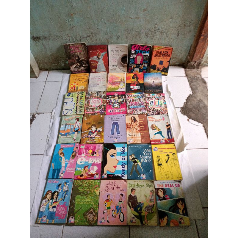 NOVEL BEAUTY FOR KILLING, UNBROKEN WINGS, LETS TALK, GIRLS AND TECH, BALCK ANATHEMA, I LOVE YOU, SIN