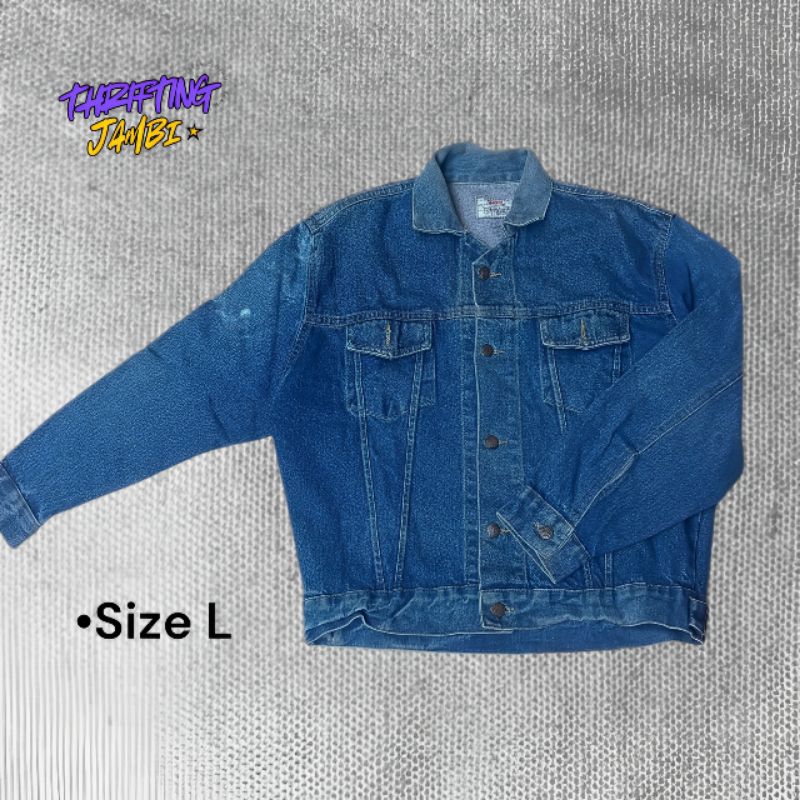 SECOND THRIF-jaket denim Levis