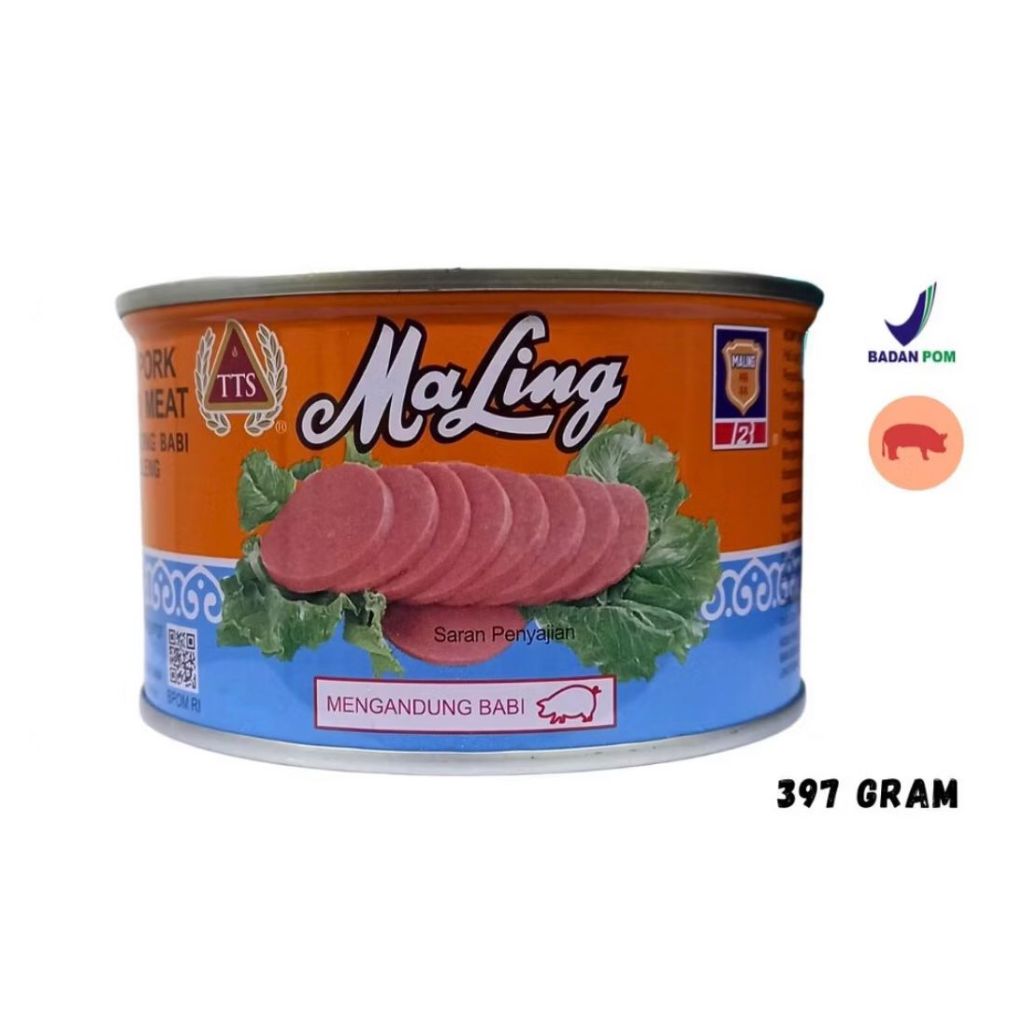 

Maling TTS / Pork Meat Babi 397gr dan 170gr