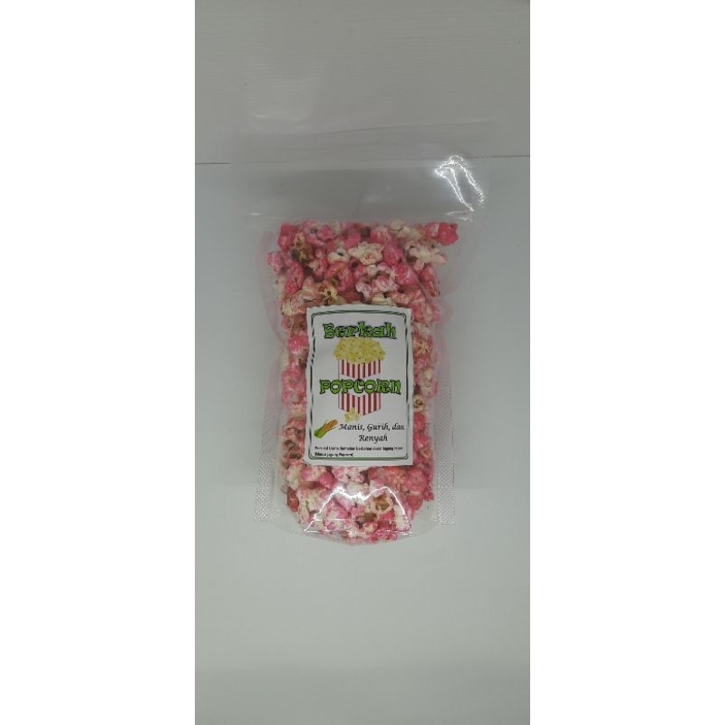 

Popcorn manis rasa strobery - standing pouch