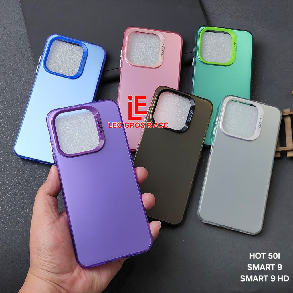 INFINIX SMART 9 CASE SOCOOL CASE IMD HYBRID PLATE HOLOGRAM INFINIX SMART 9 SCB