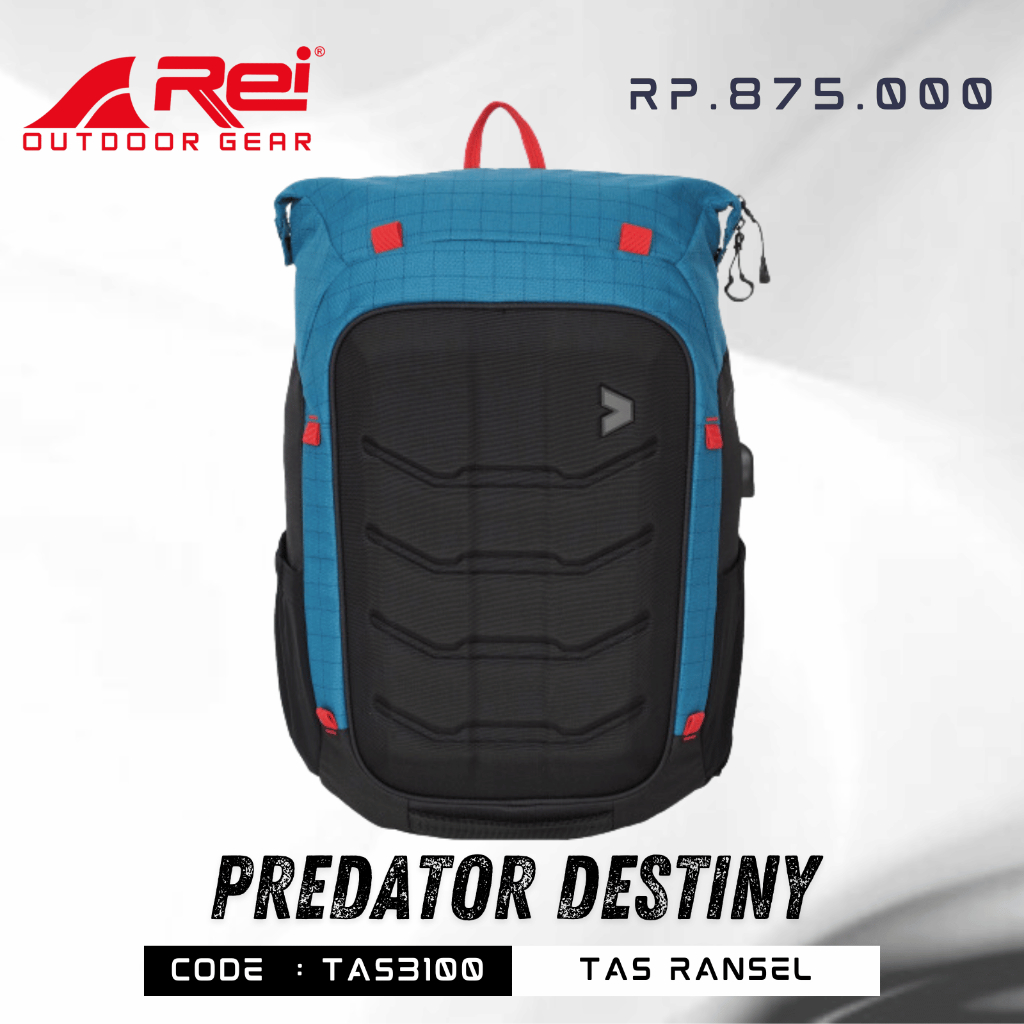 Tas Ransel Pria Backpack Predator Destiny 21 Liter  911306043 Kalibre - Tas Ransel Kalibre - Tas Ran