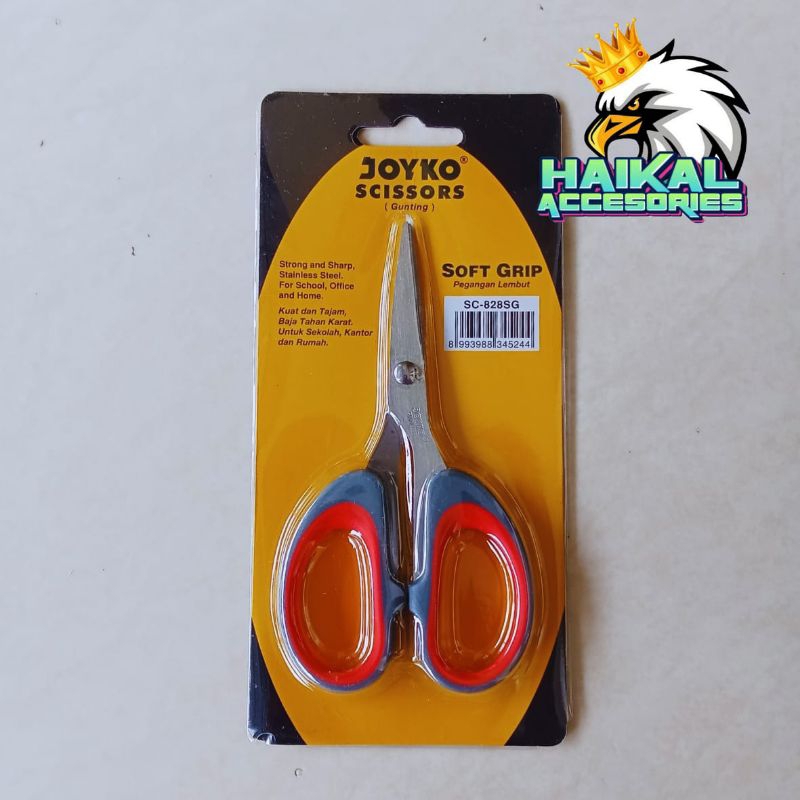 

Gunting Joyko Kecil Soft Grip SC-828SG Harga Satuan